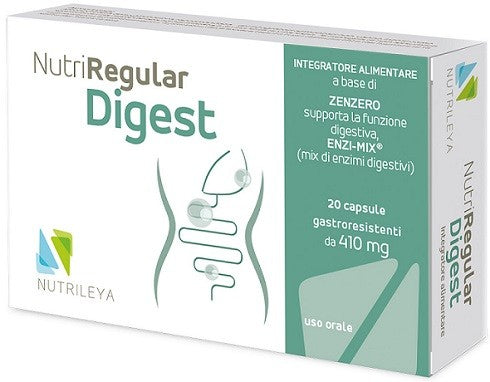 Nutrileya Nutriregular Digest integratore 20 Capsule