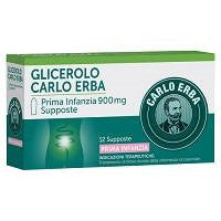 Carlo Erba Glicerolo Prima Infanzia 12 Supposte 900mg