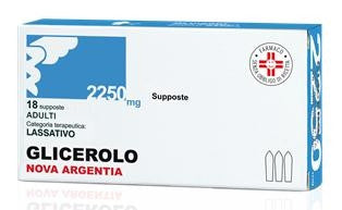 Nova Argentia Glicerolo*adulti 18 Supposte 2250mg