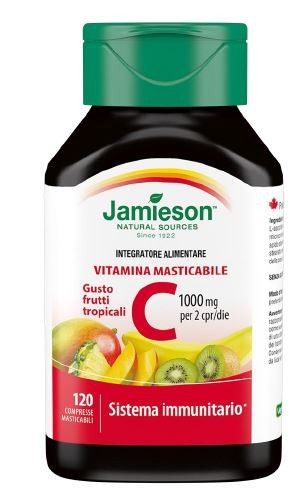 Biovita Jamieson Vitamina C 1000 120 Compresse Masticabili