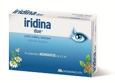 Iridina Due* Collirio 10fl 0,5ml
