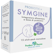 Prodeco Pharma Probiotic+ Symgine Integratore 15 Sitck Pack