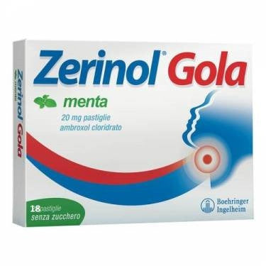 Zerinol Gola Menta*18 Pastglie 20mg