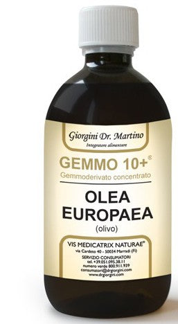 Dr Giorgini Ser-vis Gemmo 10+ Olivo 500 Ml Liquido Analcolico