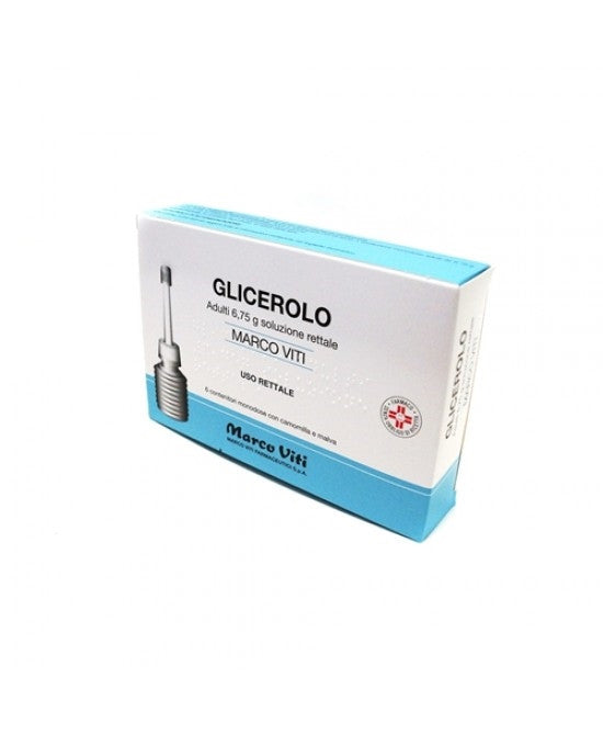 Glicerolo (Marco Viti)* Bambini 6 Contenitori Monodose 4,5 G