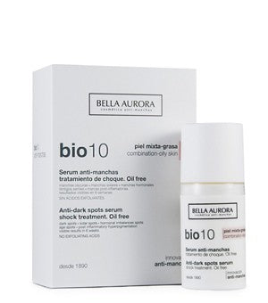 Bella Aurora Bio10 Siero anti-macchie pelle grassa 30 ml