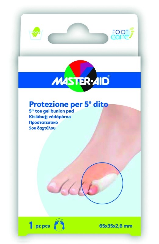 Pietrasanta Pharma Master-aid Foot Care Protezione Gel 5 Dito 1 Pezzo