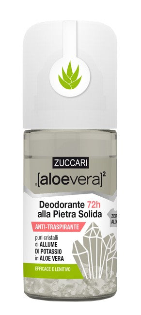 Zuccari Aloevera2 Deodorante Pietra Solida Roll On 50 Ml