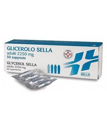 Sella Glicerolo*adulti 50 Supposte 2250mg