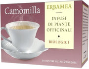 Erbamea Camomilla 20 Bustine Filtro integratore rilassante