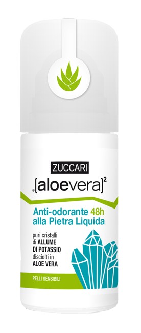 Zuccari Aloevera2 Antiodore Pietra Liquido Roll On 50 Ml