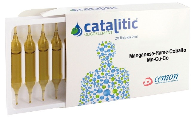 Cemon Catalitic Oligoelementi Manganese Rame Cobalto 20 Ampolle