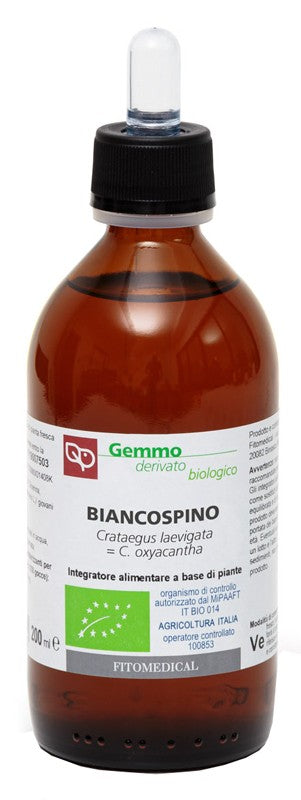 Fitomedical Biancospino Bio Macerato Glicerinato 200 Ml
