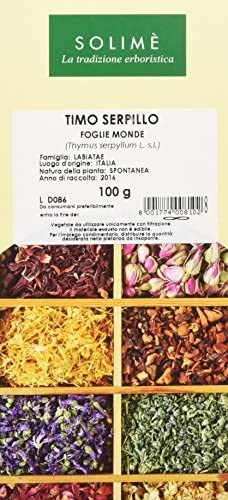 Solime' Timo Serpillo foglie Monde 100g per decotti e infusi