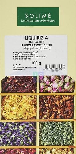 Solime' Liquirizia Rdx Bastoncini Fascetti 100g