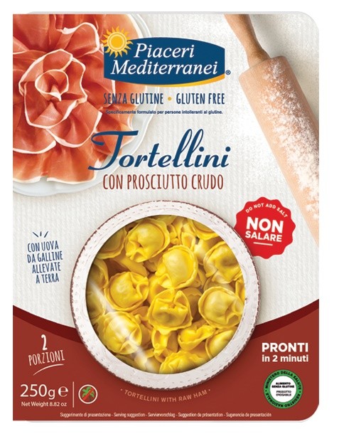 Eurospital Piaceri Mediterranei Tortellini Prosciutto 250 G