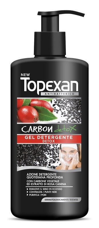 New Topexan Gel Detergente Purificante Carbon Detox 200 Ml