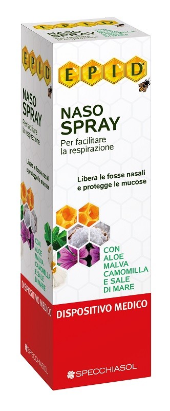 Specchiasol Epid Naso Spray per raffreddore e allergie 20 Ml