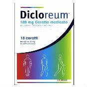 Dicloreum Antinfiammatorio Locale 10 Cerotti 180 Mg