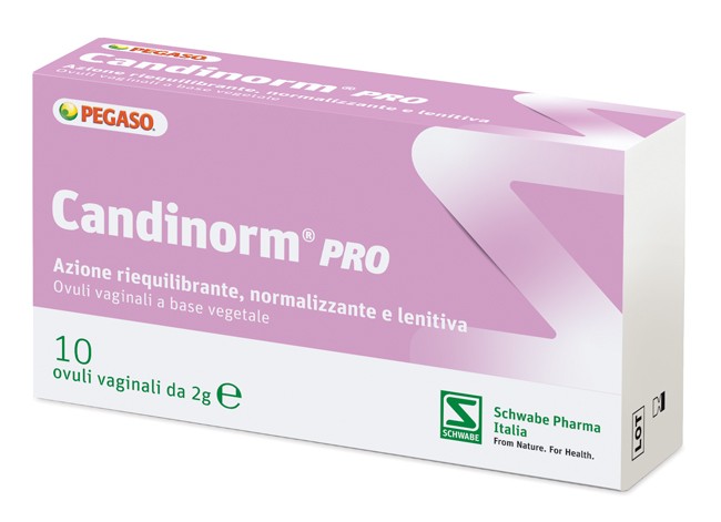 Schwabe Pharma Italia Candinorm Pro 10 Ovuli Vaginali