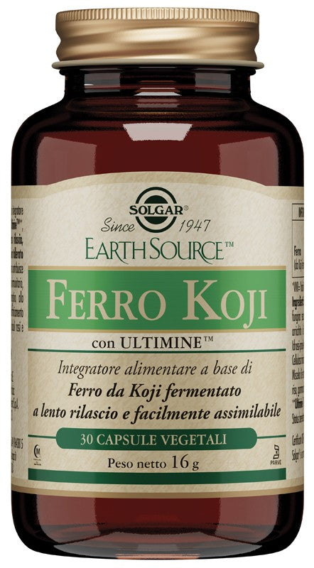 Solgar Ferro Koji integratore 30 Capsule Vegetali