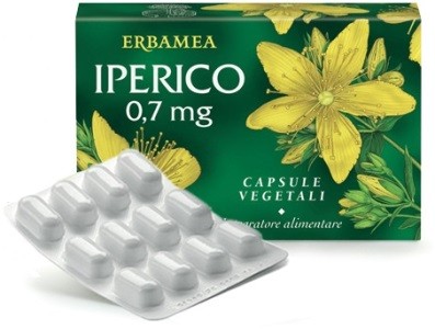 Erbamea Iperico integratore 36 Capsule Vegetali