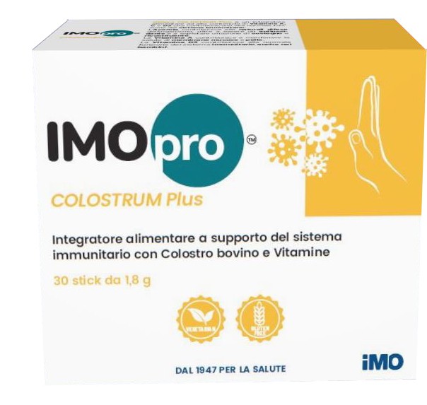 Imopro Colostrum Plus 30 Stick 1,8 G integratore sistema immunitario