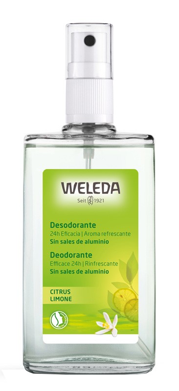 Weleda Italia Deodorante Spray Limone 100 Ml