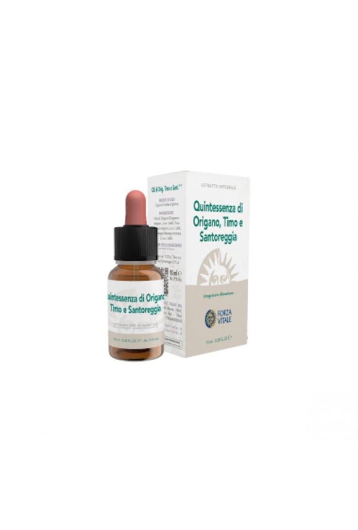 Forza Vitale Italia Ecosol Quintessenza Di Origano/timo/santoreggia Gocce 10 Ml