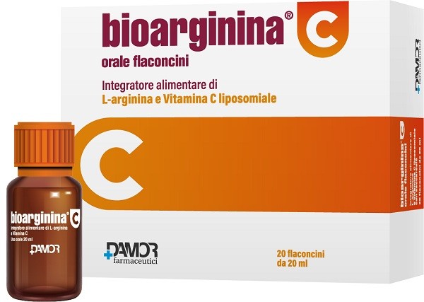 Damor Bioarginina c orale 20 flaconcini integratore di arginina