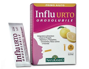 Naturando Influ Urto Orosolubile integratore 20 Bustine Da 2 G