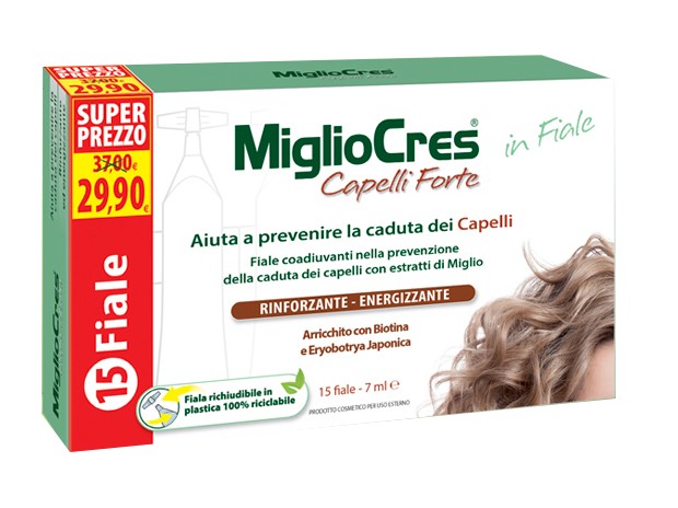 F&f Migliocres Forte Trattamento Dermocosmetico 15 Fiale