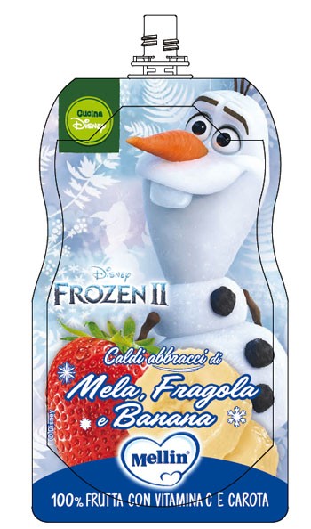 Danone Frozen Mela Fragola Banana Merenda 110 G