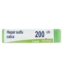 Boiron hepar sulfuris calcareum 200ch globuli
