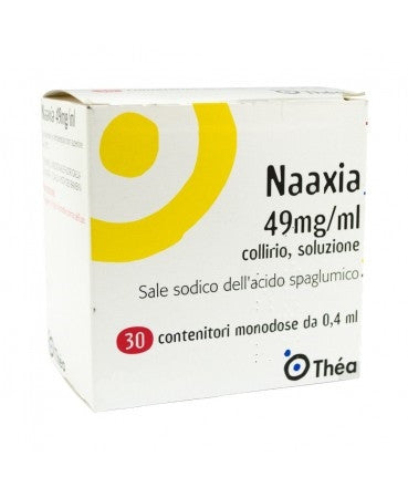 Naaxia Collirio 30 Monodose 0,4ml 1d 4,9%