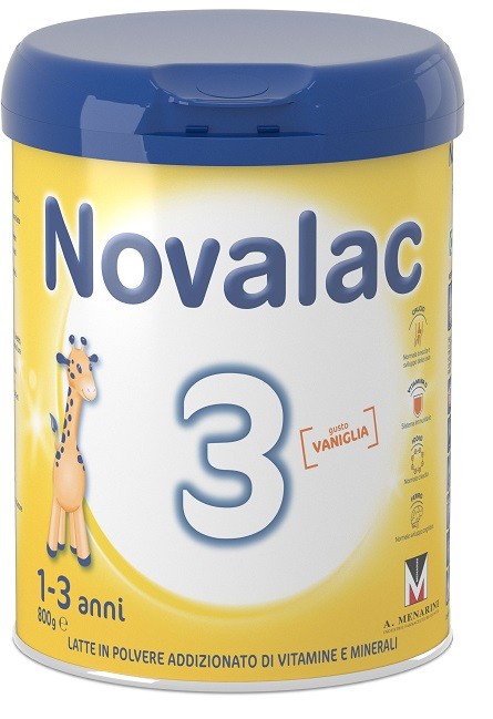 Menarini Novalac 3 latte per bambini 800 G