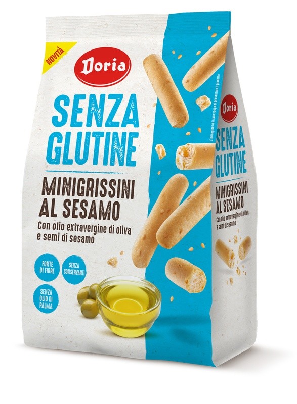 Alpipan Doria Minigrissini Sesamo senza glutine 150 G
