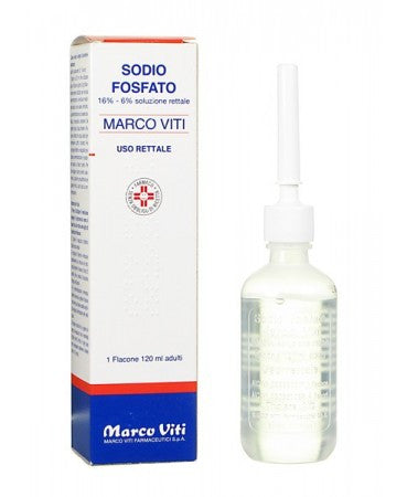 Sodio Fosfato Marco Viti* Uso Rettale 4 Flaconi