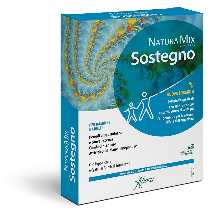 Aboca Natura Mix Sostegno 10 Flaconcini