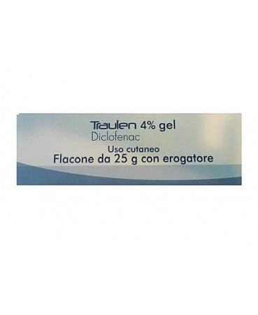Traulen Gel 25g 4% Con Erogatore