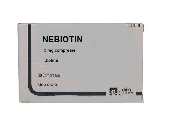 Nebiotin*30 Compresse 5mg