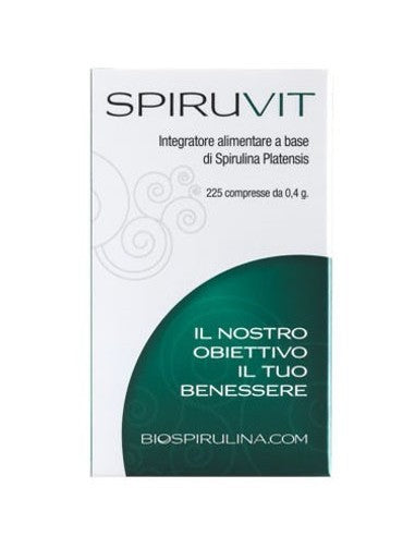 Biospirulina.com Spiruvit integratore 225 compresse