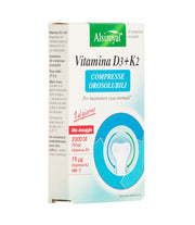 Alsitan Vitamina d3(2000u.i.)+k2 Integratore 30 compresse