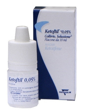 Ketoftil*collirio 10ml 0,05%