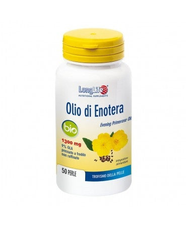 Longlife Olio Di Enotera Bio 1300mg 50 Perle
