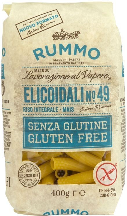 Rummo elicoidali n49 pasta senza glutine 400g