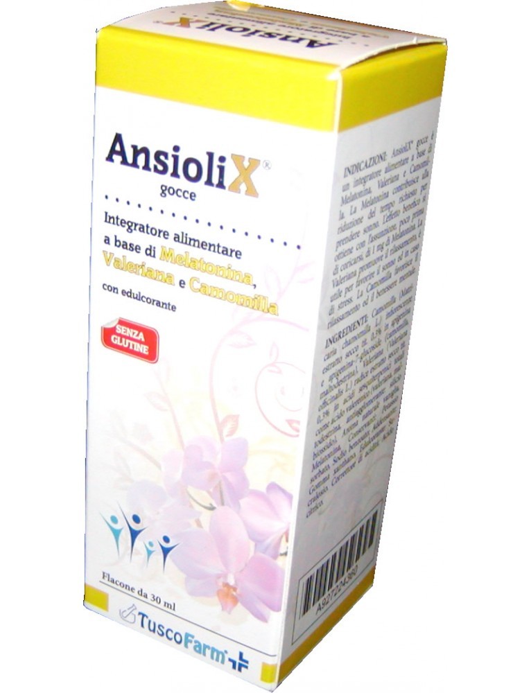 Tuscofarm Ansiolix gocce con melatonina 30ml