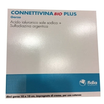 Connettivinabio Plus Garze 10x10 Cm 10 Pezzi
