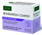 Solimè Resveratrolo Complex integratore 60 capsule