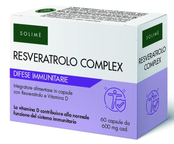 Solimè Resveratrolo Complex integratore 60 capsule
